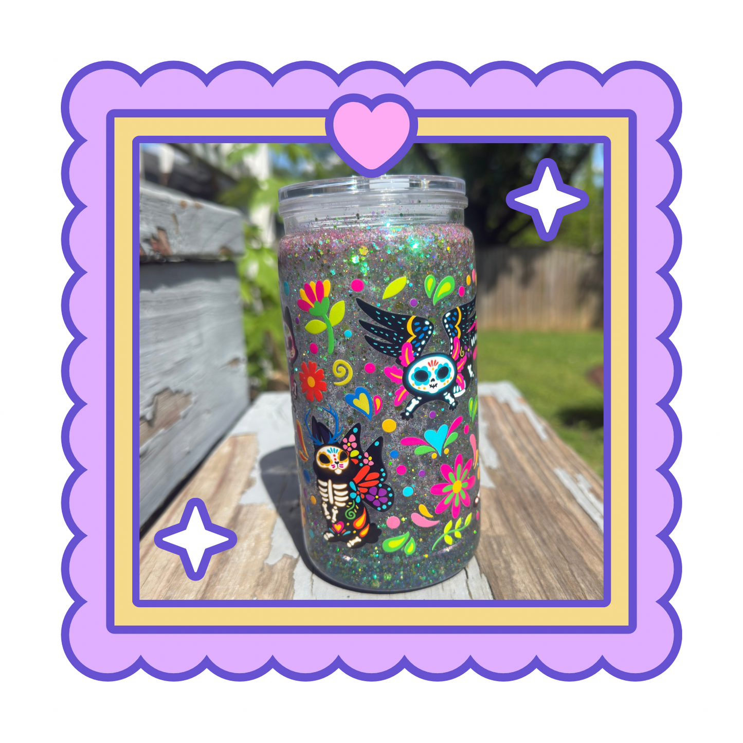 Alebrije 16oz Tumbler (Acrylic Plastic Cup)